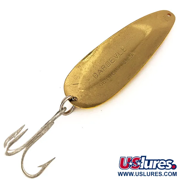 Eppinger Dardevle Ondulante, Giallo Rombi Rossi, 28g, Vintage, #11124