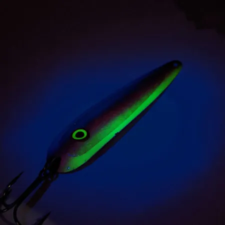 Silver Streak Spoon UV Ondulante, Blu/Giallo/Argento, 12g, UV, #11125