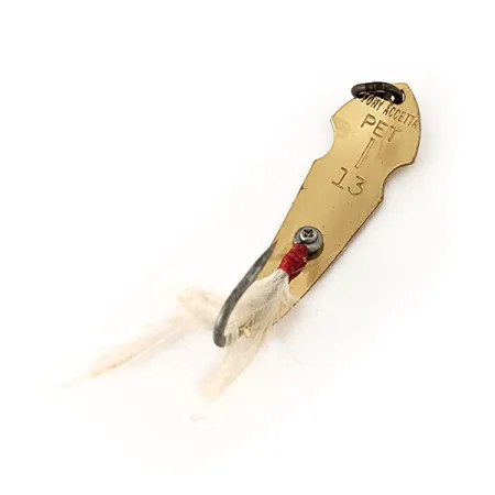 Tony Accetta Pet Spoon 13 Cucchiaino, Oro, 5g, Amo Piumato, #11126