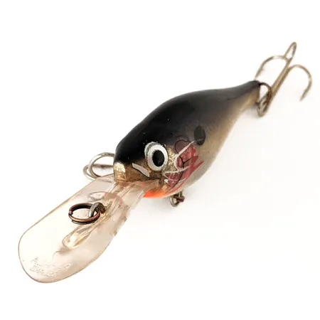 Rapala Shad Rap RS Suspending, Argento Nero, 8.8g, Rattling, #11133