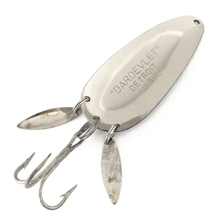 Dardevle Dardevlet Klicker Ondulante, Nichel/Blu, 21g, Klicker, #11146