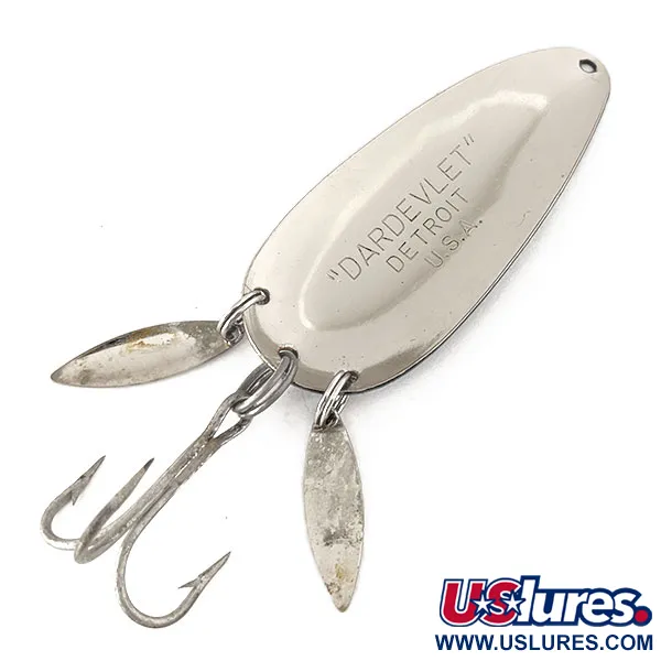 Dardevle Dardevlet Klicker Ondulante, Nichel/Blu, 21g, Klicker, #11146