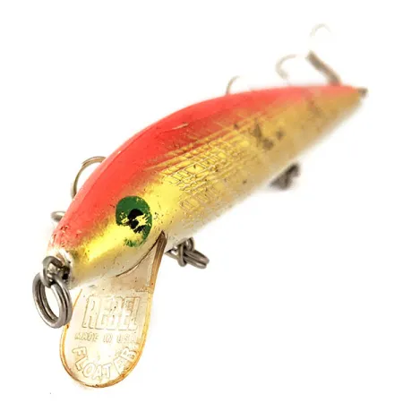 Rebel Floater F12 Minnow, Oro / Arancione, 9g, Galleggiante, #11148
