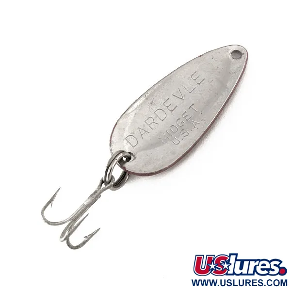 Eppinger Dardevle Midget Ondulante, Rosso-bianco, 6g, Vintage, #11159