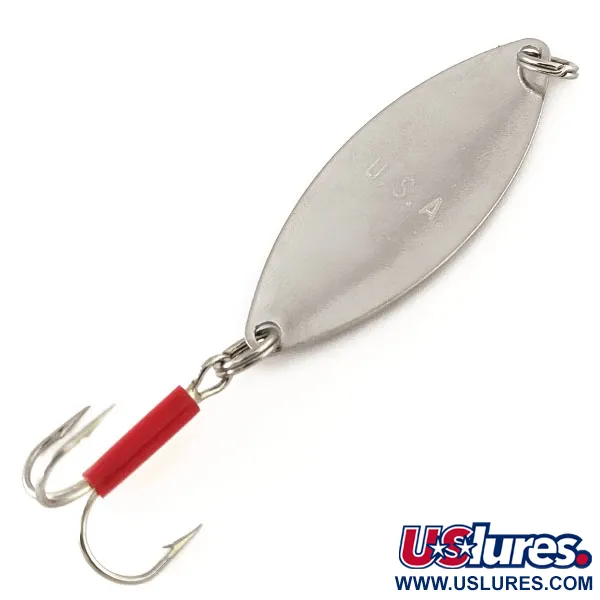 Mepps Spoon 2 Ondulante, Nichel / Rosso, 9g, Punzonatura USA, #11168