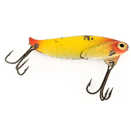 Heddon Sonar 433 Blade Bait, Giallo/Rosso, 14g, 3 Fori d'Attacco, #11169