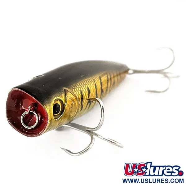Bass Pro Shops XTS Popper, Golden Tiger, 10,5g, Rattle, #11170