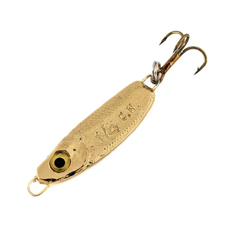 Luhr Jensen Crippled Herring Jig, Oro, 7g, Finitura martellata, #11174