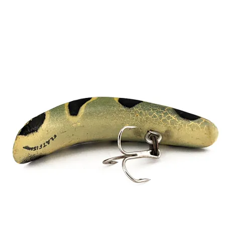Yakima Bait FlatFish F7 esca spinning, Frog, 3,5g, curvo, #11178