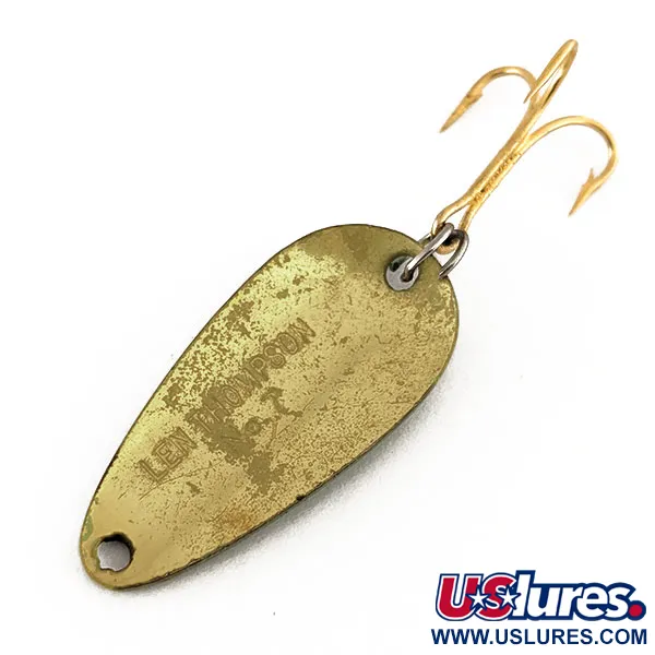 Cucchiaino Len Thompson #7, Verde/Ottone, 5g, Ottone Massiccio, #11191
