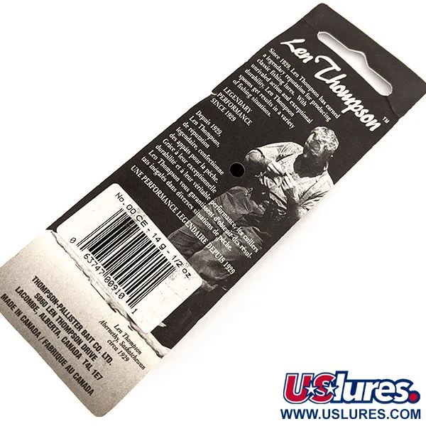 Len Thompson #00 Ondulante, Bandiera Canada, 14g, Azione lenta, #11192