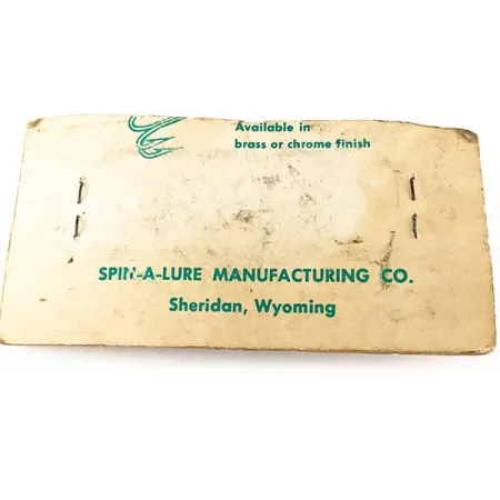 Jake's Lures Lil Jake Cucchiaino, Brass / Red, 9g, USA, #11197