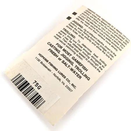 Hopkins Shorty 75 Jig, Oro, 21g, Acciaio Inox Forgiato, #11237