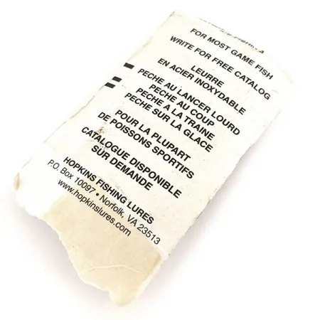 Hopkins Shorty S1 Casting Jig, Nichel martellato, 9g, #11241