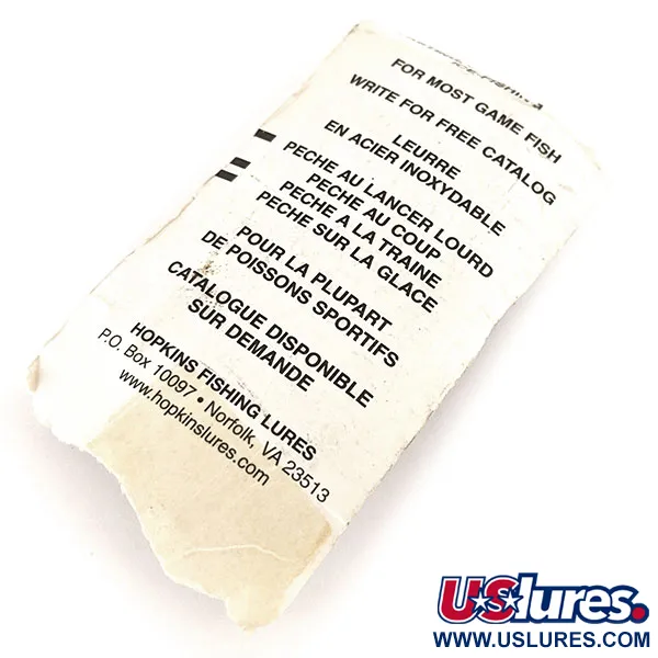 Hopkins Shorty S1 Casting Jig, Nichel martellato, 9g, #11241