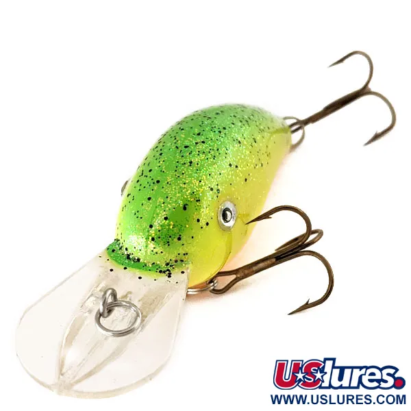 Strike King 4XD, Chartreuse, 10g, Crankbait Deep Diver #11271