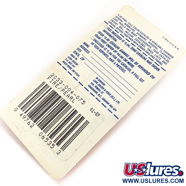 Luhr Jensen Pro Trout 4 UV Rotante, Fire Pearl, 8g, UV, #11276