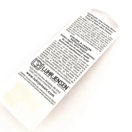 Luhr Jensen Quiver Glow Ondulante, Glow, 14g, Ottone/Schiuma, #11283