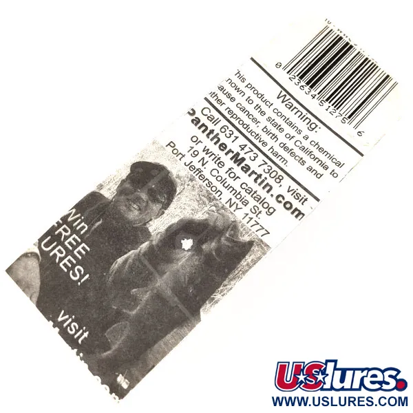 Weedless Panther Martin Weed Wing Cucchiaino, Nickel, 14g, Antialga, #11286