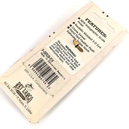 Wahoo Key Largo Swim'n Fin Cucchiaino, Azzurro, 11g, Piume, #11290