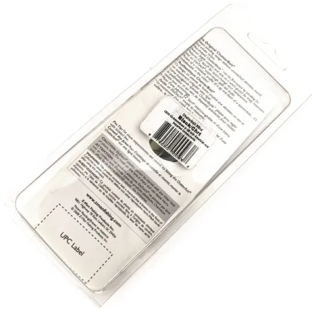 Z-Man Chatterbait Bladed Jig, Nickel/Nero, 11g, EZ Skirt, #11297