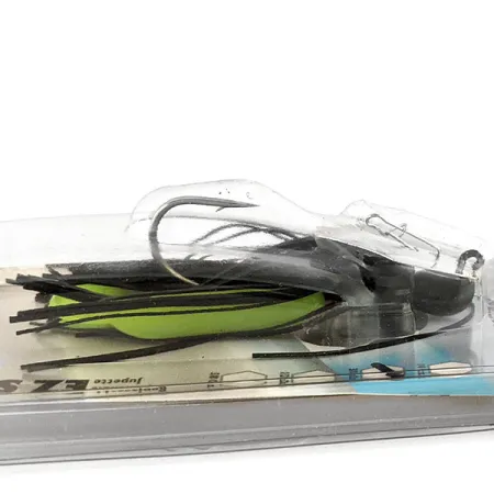 Z-Man Chatterbait Bladed Jig, Nickel/Nero, 11g, EZ Skirt, #11297