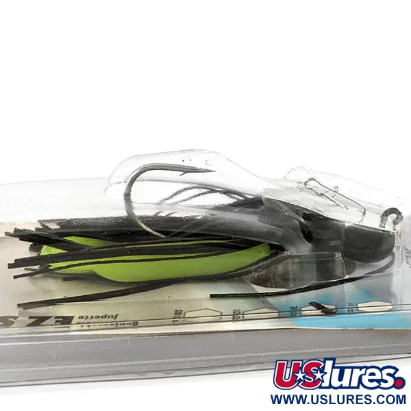 Z-Man Chatterbait Bladed Jig, Nickel/Nero, 11g, EZ Skirt, #11297