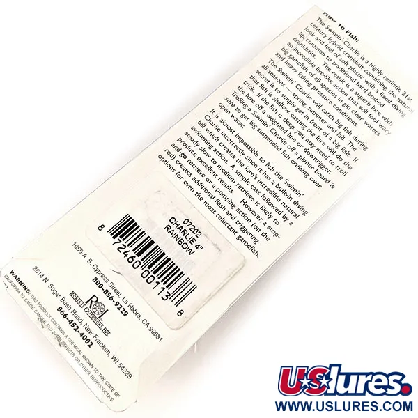 Joe Bucher Swim'n Charlie Esca Ibrida, Trota Iridea, 21g, #11299