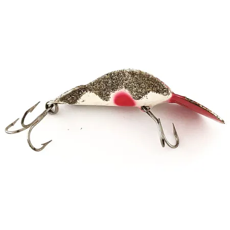 Buck Perry Spoonplug Cucchiaino, Rosso/Bianco/Oro, 10g, #11300