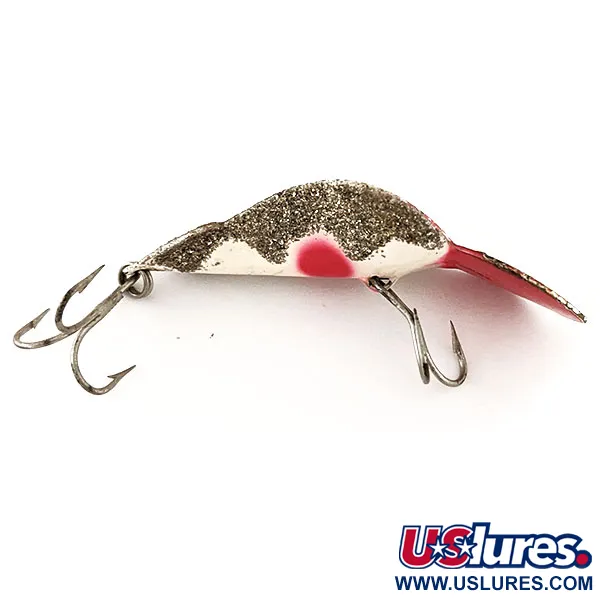 Buck Perry Spoonplug Cucchiaino, Rosso/Bianco/Oro, 10g, #11300