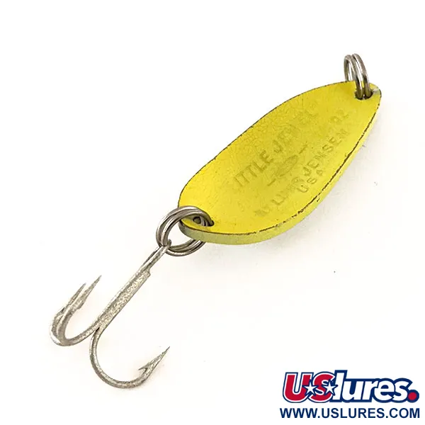 Luhr Jensen Little Jewel UV Ondulante, Giallo, 5g, Glow, #11314