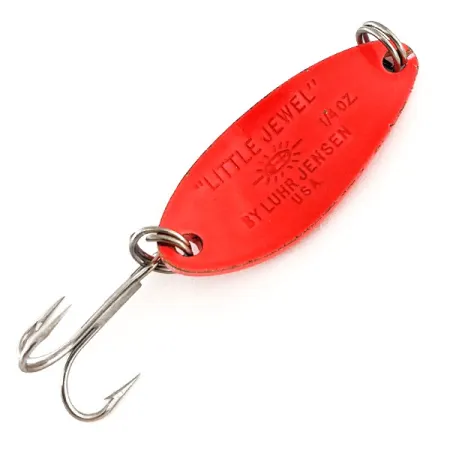Luhr Jensen Little Jewel UV Ondulante, Rosso / Olografico, 9g, #11316