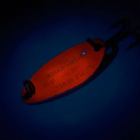 Luhr Jensen Little Jewel UV Ondulante, Rosso / Olografico, 9g, #11316