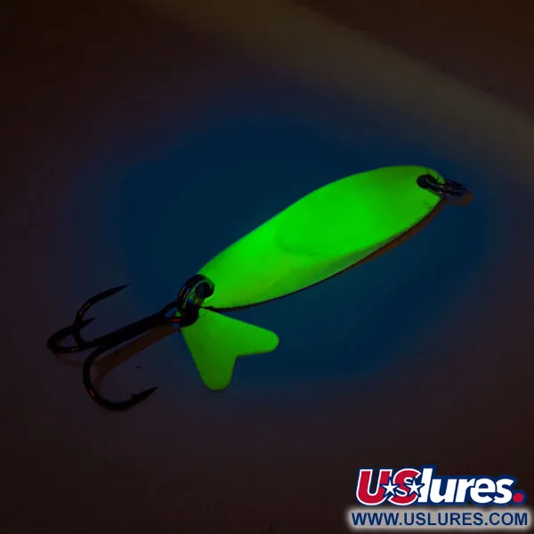 Northland Macho Minnow Jig, Chartreuse/Pesce arcobaleno, 17g, UV, #11325