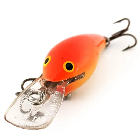 Rapala Fat Rap FR 5 Deep Diver, Arancione, 8,8g, Esca Balsa, #11326