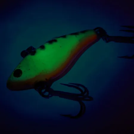 Rapala Rattl'n RAP Lipless Crankbait, Fire Tiger, 6g, Glow, #11329