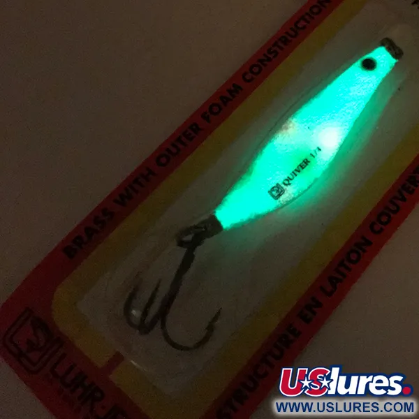 Luhr Jensen Quiver Glow Ondulante, Glow Wonder, 14g, Glow, #11338