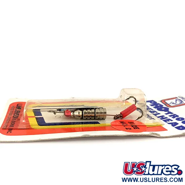 Luhr Jensen Pro Trout 2 Cucchiaino, Hammered Blue, 4g, Martellato, #11345