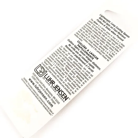 Luhr Jensen Quiver Glow Ondulante, Glow, 7g, Ottone/Schiuma, #11350