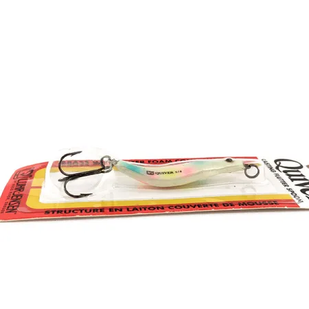 Luhr Jensen Quiver Glow Ondulante, Glow, 7g, Ottone/Schiuma, #11350