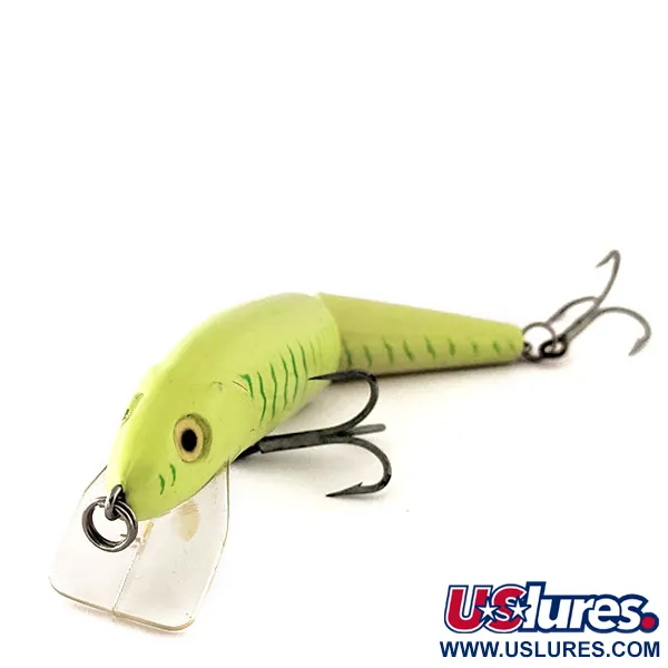The Producers Finnigan's Minnow Jointed UV, Chartreuse, 14g, Snodato, #11357