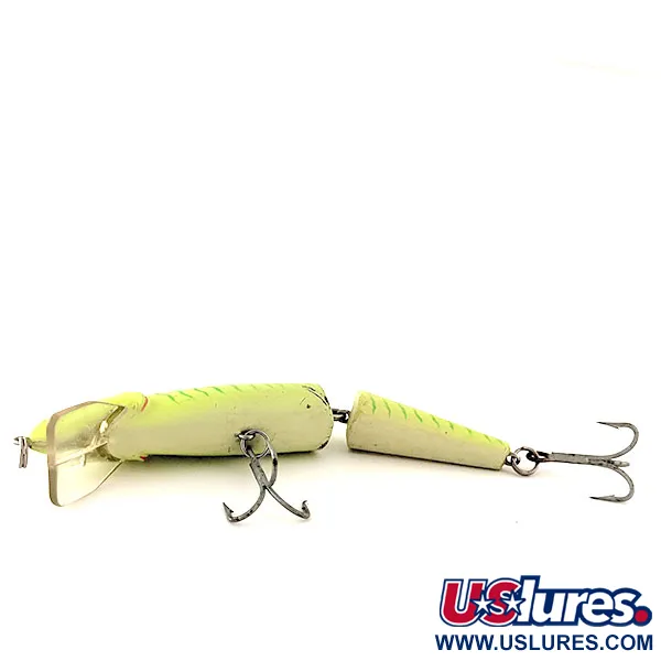 The Producers Finnigan's Minnow Jointed UV, Chartreuse, 14g, Snodato, #11357