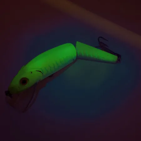 The Producers Finnigan's Minnow Jointed UV, Chartreuse, 14g, Snodato, #11357