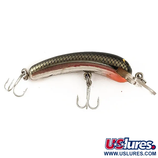 Bagley Smoo #2 Esca Artificiale, Nero-Oro, 7g, Vintage, #11388