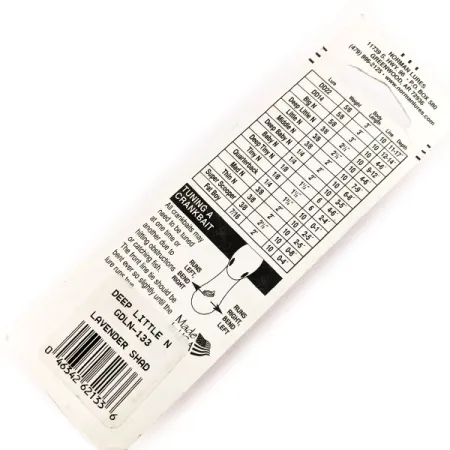 Norman Deep Little N Crankbait, Lavender Shad, 14g, #11416