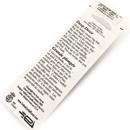 Cotton Cordell Grappler Shad Deep Diver, Shad, 12g, Paletta, #11417