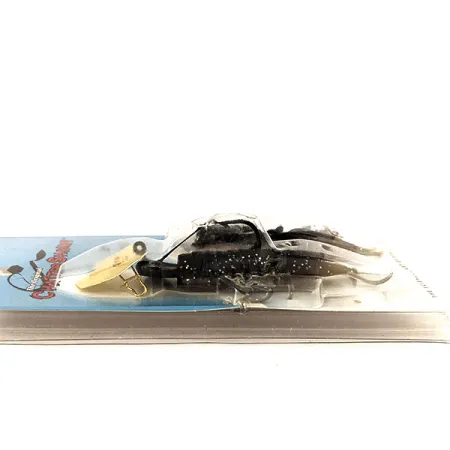 Z-Man Chatter Shrimp Chatterbait, Nero / Glitter, 14g, Antialga, #11419