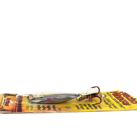Northland Macho Minnow Jig, Argento arcobaleno, 14g, KickerTail, #11456