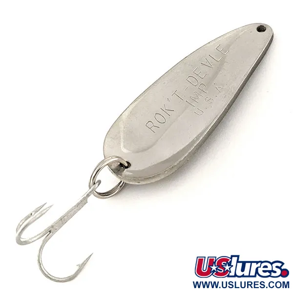 Dardevle Rok't Imp Ondulante, Grigio/Nichel, 21g, #11462