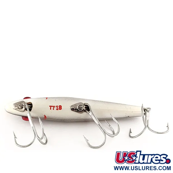 MirrOlure TT Spotted Trout Sinking Twitchbait, Argento, 17g, #11481